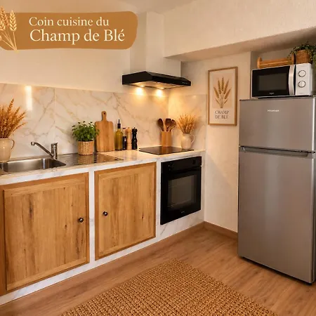 Appartement Vous Viendrez Vivre Ici 2 Pièces Champ De Blé Garage à Moto
